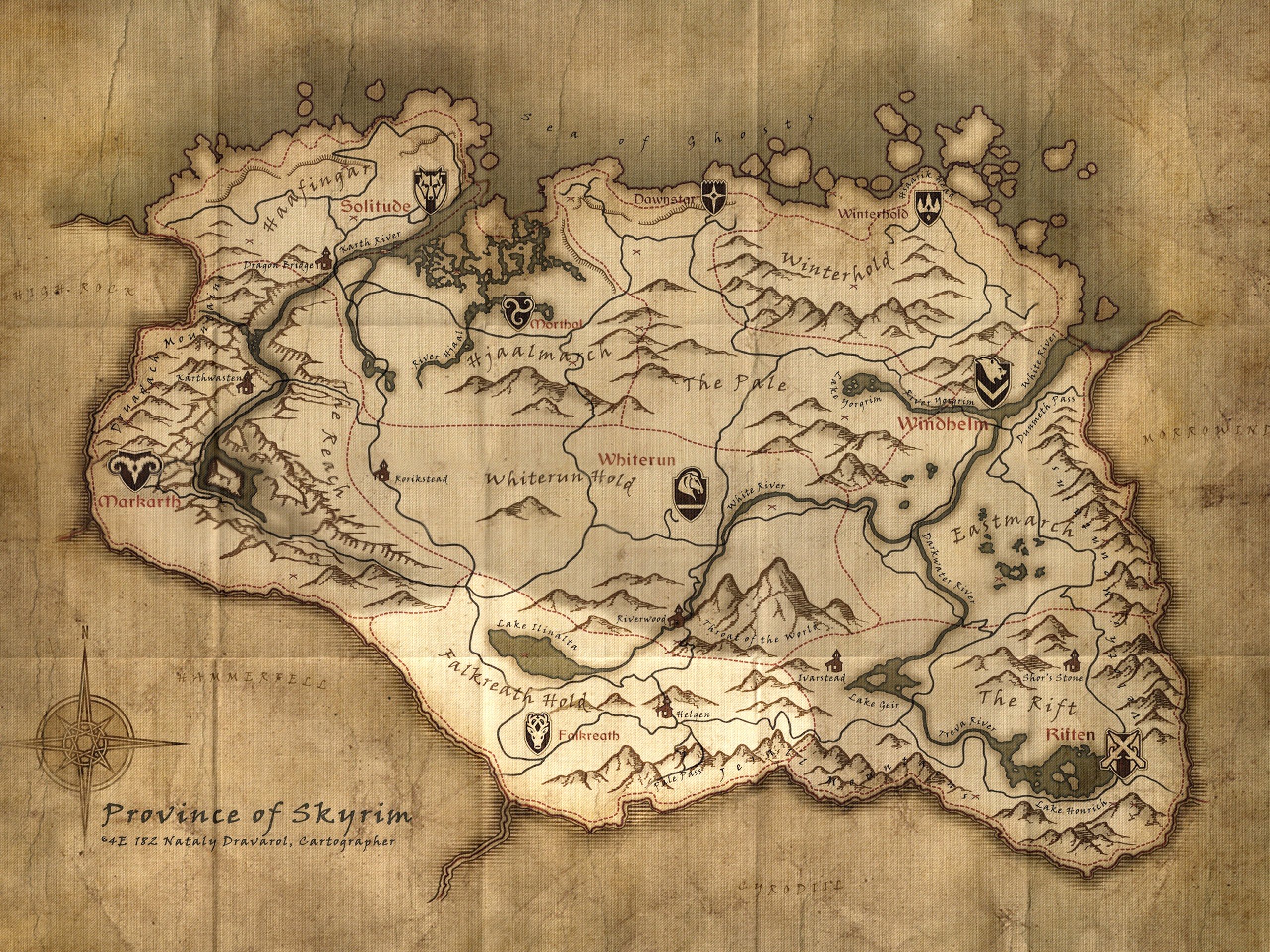 Collector's Map(Falkreath Hold)